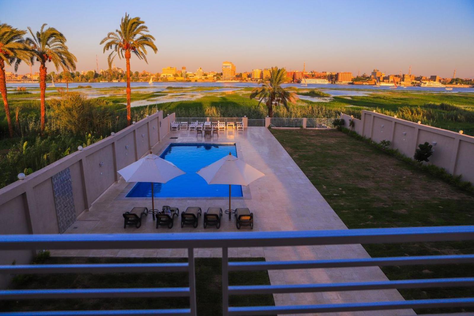 Royal Nile Villas - Pool View Apartment 2 Luxor Exterior foto