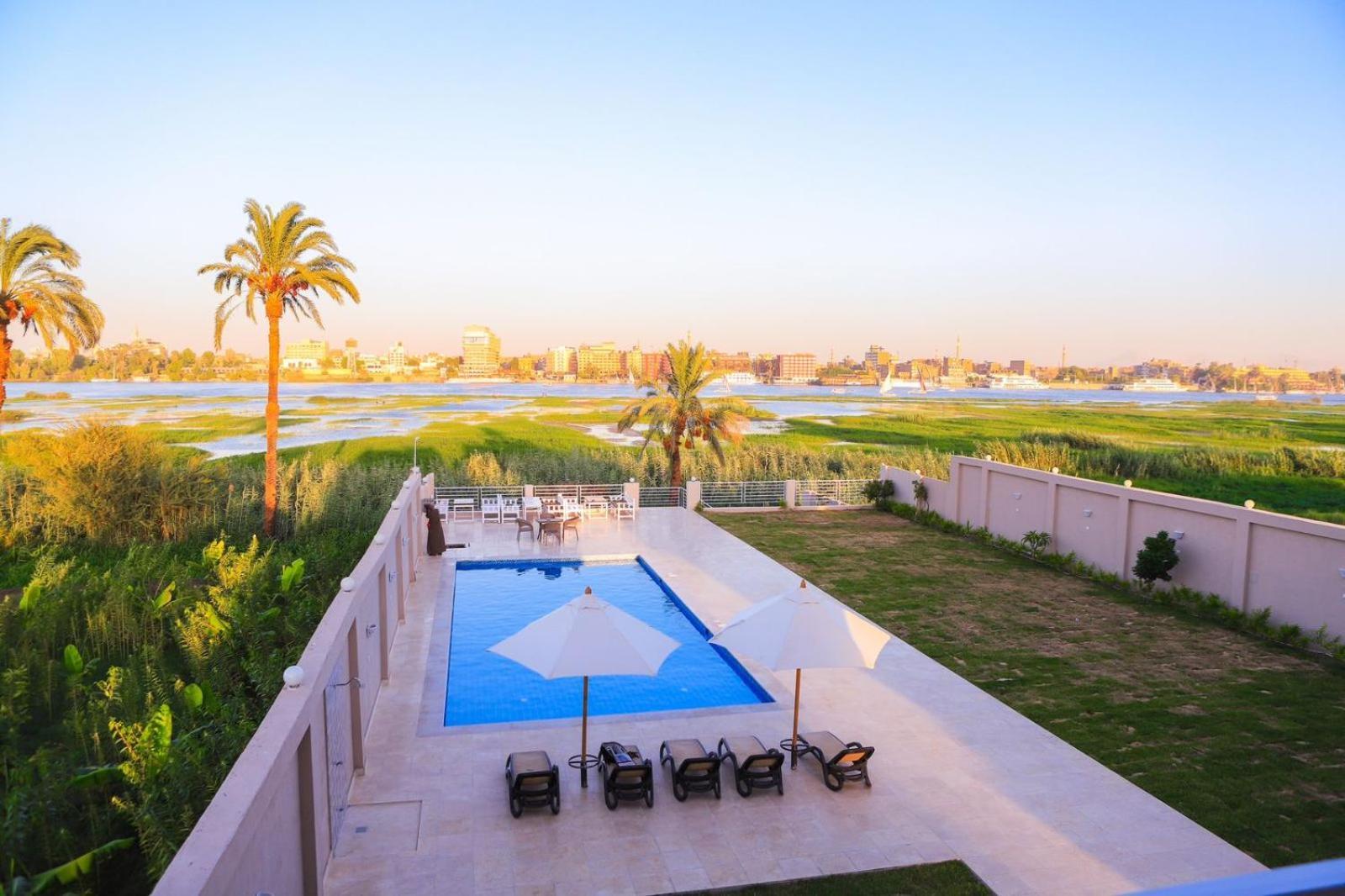 Royal Nile Villas - Pool View Apartment 2 Luxor Exterior foto